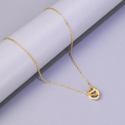 L171 Yamazun Heart to Heart Minimalist Necklace for Women