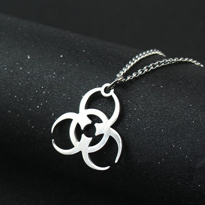 Residents Pendant Necklace for Men Women Corporation Symbol Chain Necklace Fans Cosplay Party Jewelry Accessories Gift
