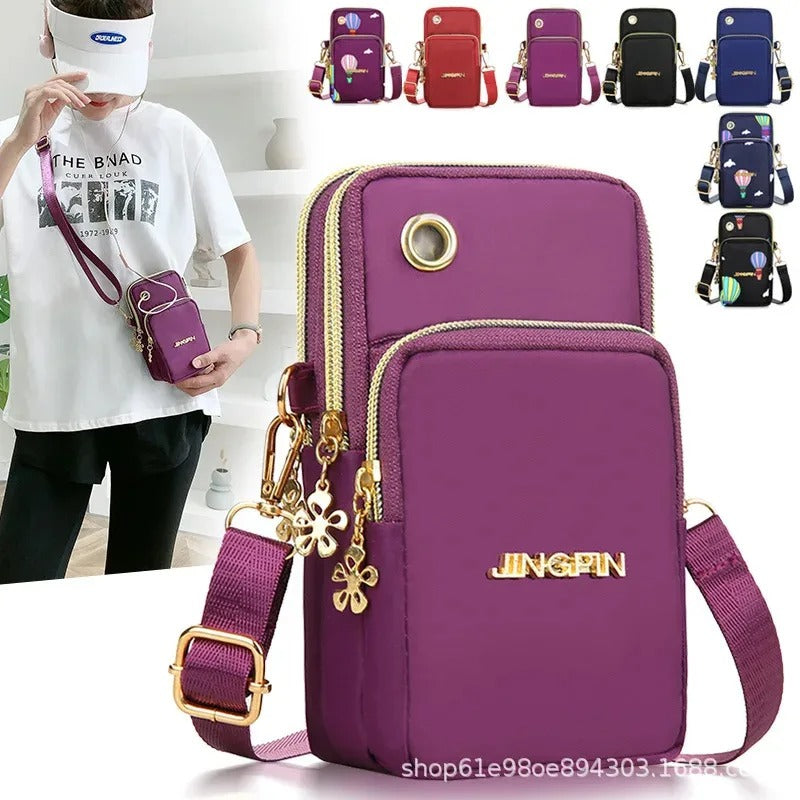 New Women's Mini Shoulder Bag, Cell Phone Bag, Fashionable Money Bag for Mom