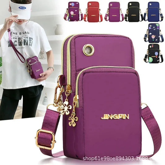 New Women's Mini Shoulder Bag, Cell Phone Bag, Fashionable Money Bag for Mom