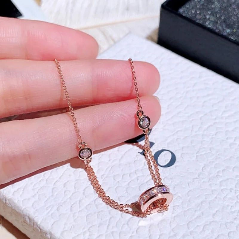 Fashion Diamond Bracelet Super Shining Exquisite Women's Jewelry Charm Elegance Gifts