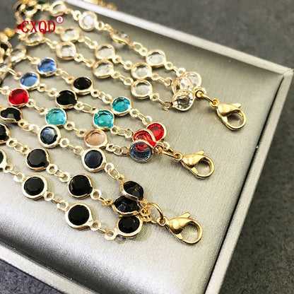 Beautiful Fashion Multicolor Bracelet Women Stainless Steel Copper