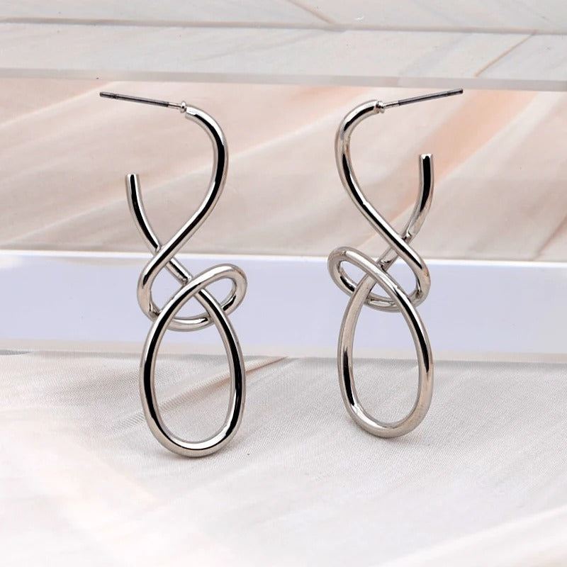 Personalized Irregular Geometry Drop Earrings Women Fashion Jewelry