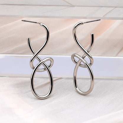 Personalized Irregular Geometry Drop Earrings Women Fashion Jewelry