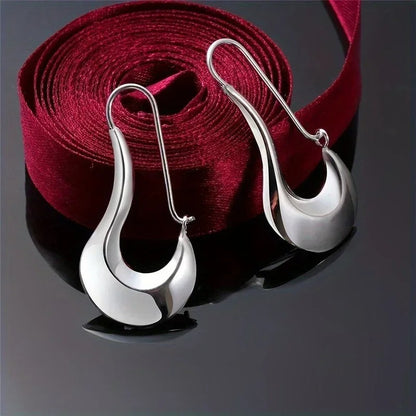Trendy Geometric Hoop Earrings Women Hot Modern Girls Accessories