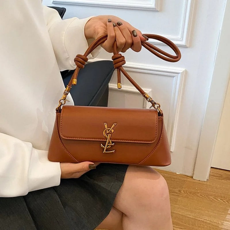 Elegant Leather Crossbody Shoulder Bag for Women