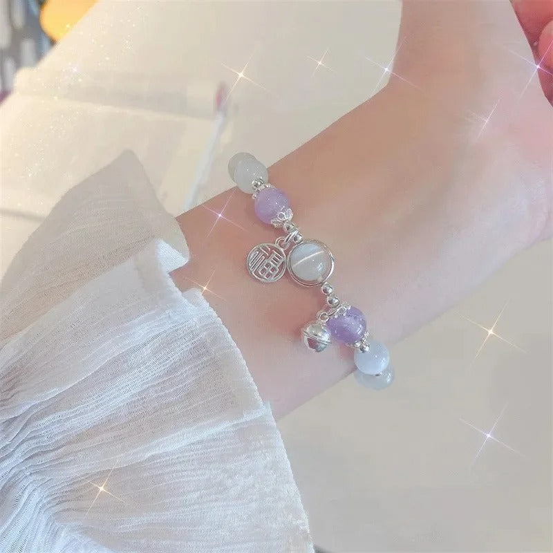 Korean Fashion Beaded Bracelet Women Non-Fading Jewelry