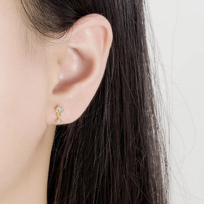 Stainless Steel Square Pendant Necklace Layered Fashion Jewelry for Women