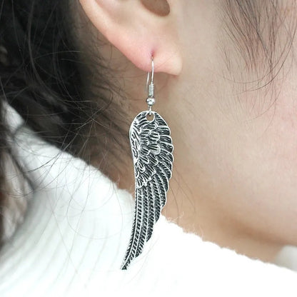 Women’s Angel Wings Dangle Earrings Vintage Fashion Party Jewelry