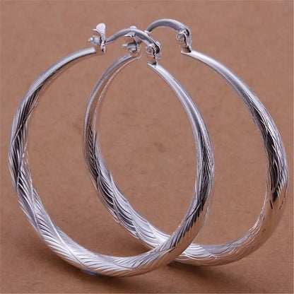 Silver Plated Earrings Wedding & Party Accessory for Women
