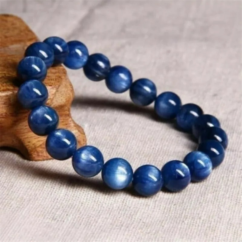 Natural Crystal Stone Tiger Eye Stone Buddha Bracelet Bracelet Trendy Buddhist Sutra Stretch Women Men Exquisite Yoga Jewelry