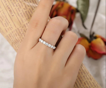 Sterling Silver CZ Ring Elegant Women’s Bridal & Engagement Jewelry