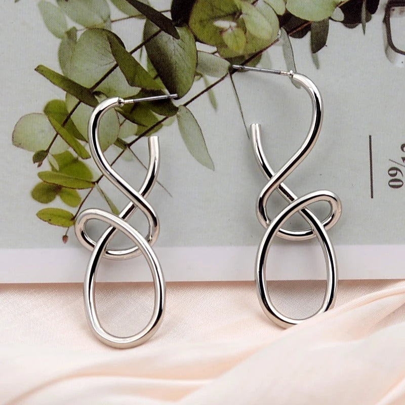 Personalized Irregular Geometry Drop Earrings Women Fashion Jewelry