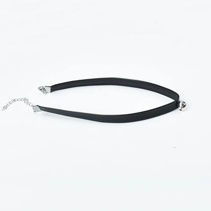 Handmade Gothic Punk Short Torques Necklace Black Choker