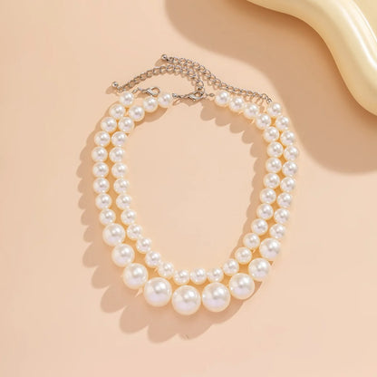 Large Pearl Necklace European & American Fashion Jewelry