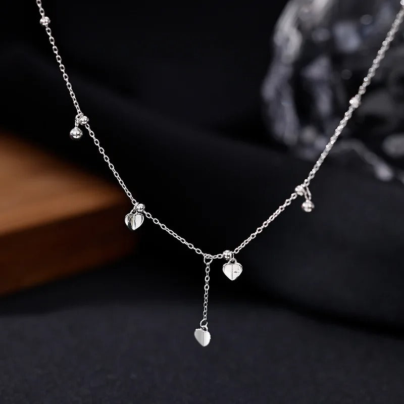 Elegant Women’s Tassel Foot Chain Anklet 925 Sterling Silver