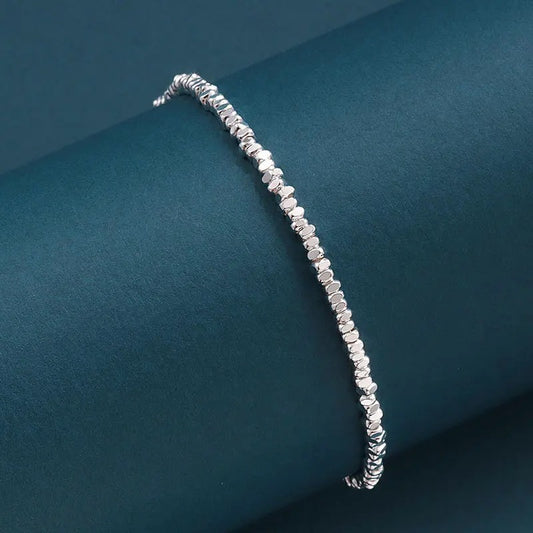 Vintage 925 Sterling Silver Tennis Bracelet for Women Luxury Wedding Jewelry and Elegant Accessories