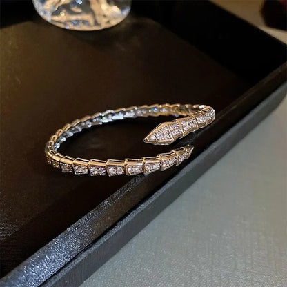 Women’s Snake Cuff Bangle Fashion Animal Design Jewelry