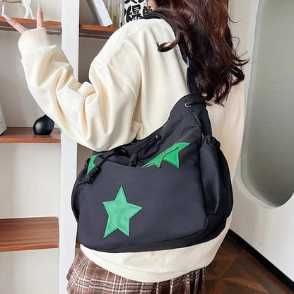 Retro Star Children’s Messenger Bag for Girls and Moms