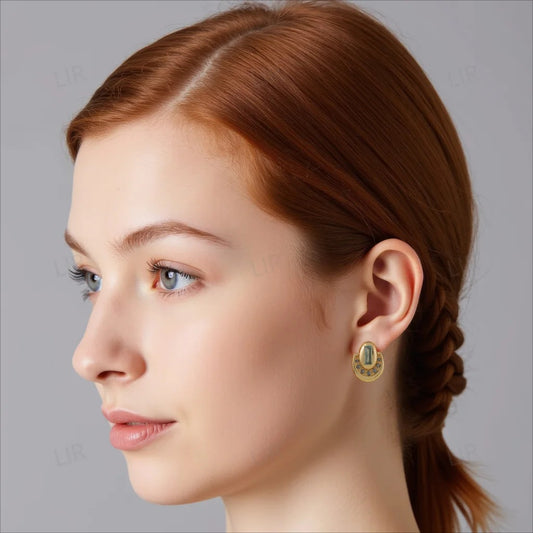 Stylish Light Luxury Earrings Women 925 Sterling Silver Needle