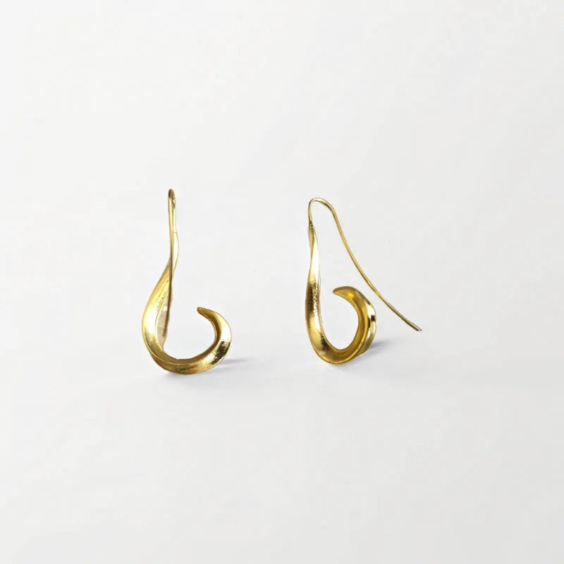 Fashion Gold Geometry Drop Earrings Women Trendy Hip Hop Jewelry