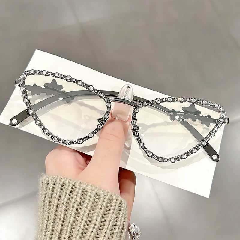 Diamond Encrusted Sunglasses for Women