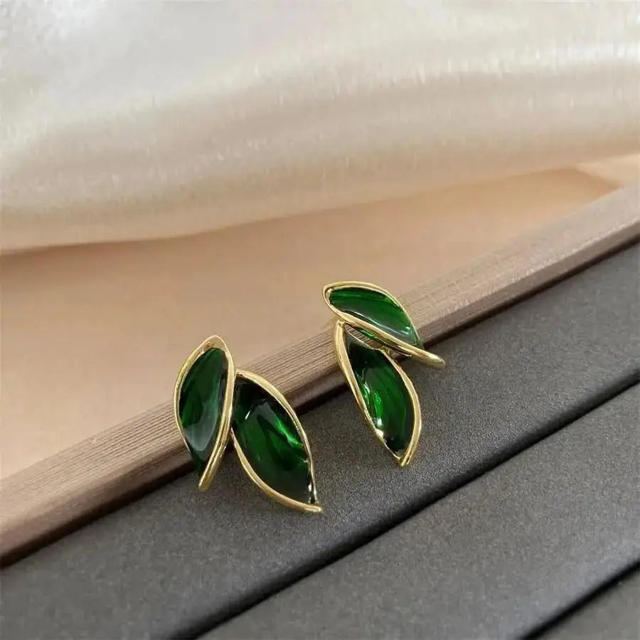 Korean Style 925 Silver Drop Earrings Women Metal Tassel Jewelry