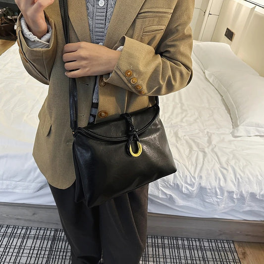 Women’s PU Leather Envelope Crossbody Bag