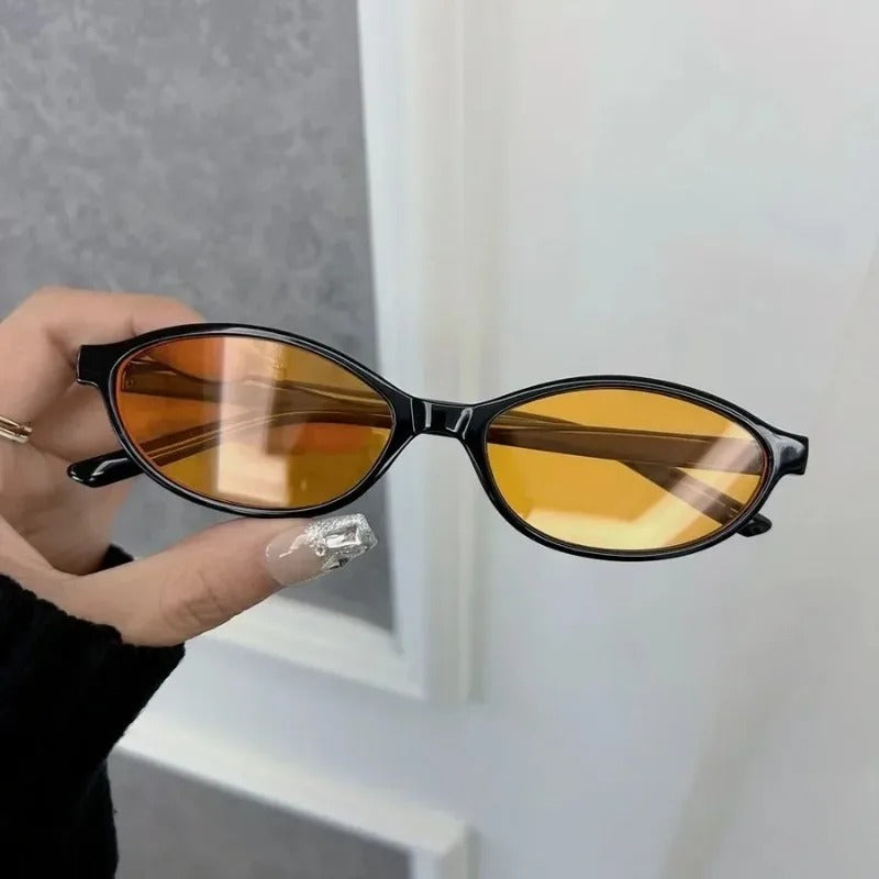 Luxury Cat Eye Sunglasses Retro Mirror Lens UV400 Eyewear for Women & Men
