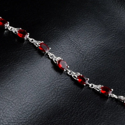 Fashion Charm Bracelet&Bangle for Women Plata 925 Stterling Sliver Heart Wedding&Birthday Vintage Jewelry Girls Gift