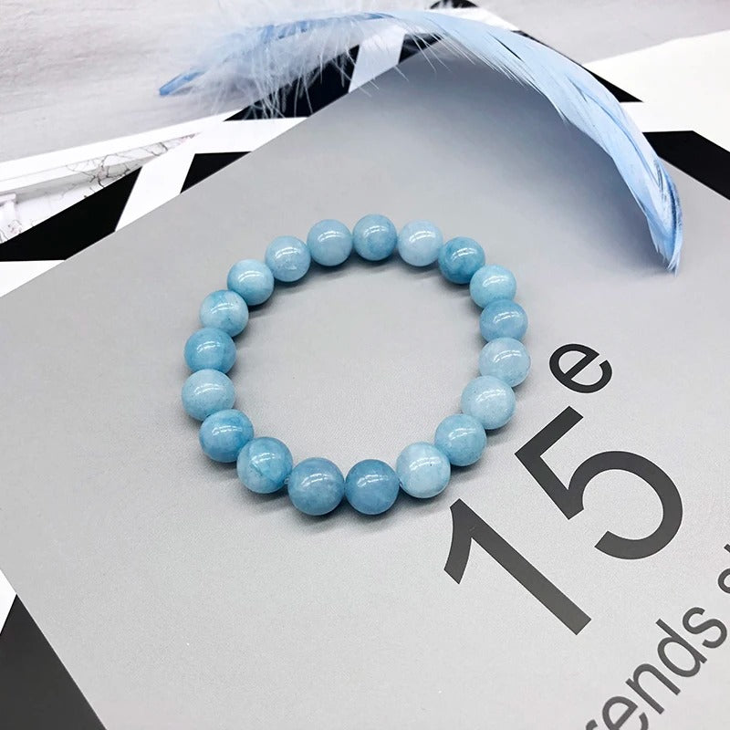 Single Crystal Romantic Elastic Bracelet Women Jewelry Yoga