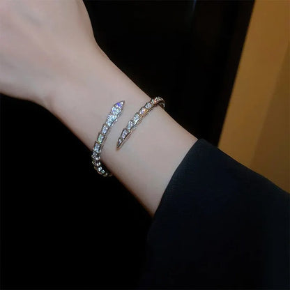Women’s Snake Cuff Bangle Fashion Animal Design Jewelry