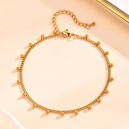 Beach Anklet Bracelet Waterproof Stainless Steel Summer Jewelry