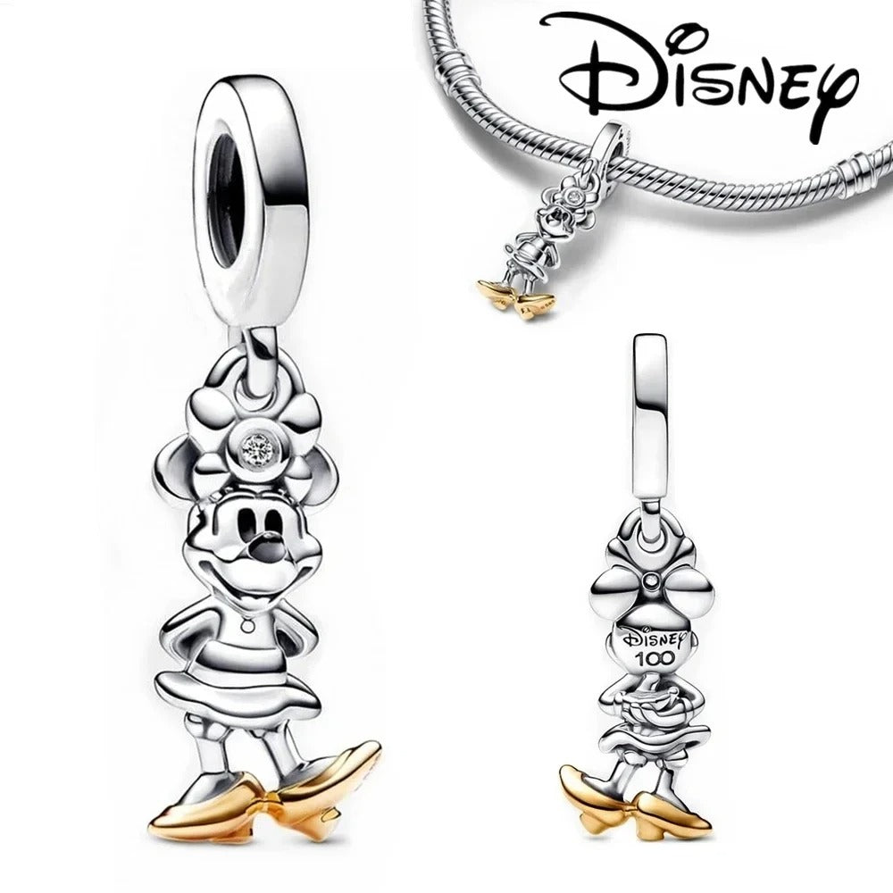 2025 Classic Sparkling Bee Dangle Fashion Charm Fit Bracelet Necklace Bag for Jewelry DIY Making Gift Accessories
