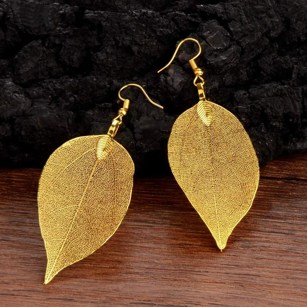Fashion Bohemian Long Metal Earrings Women Wedding Jewelry Gift