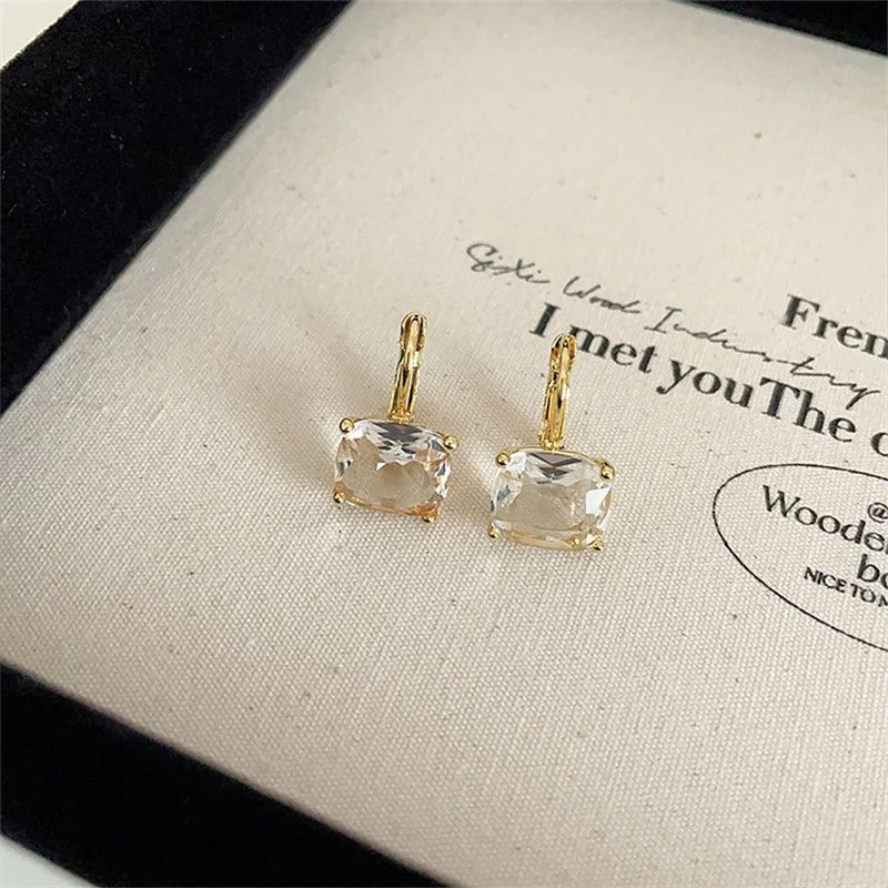 Transparent Zircon Opal Ear Cuff – Women’s Wedding & Party Jewelry Gift