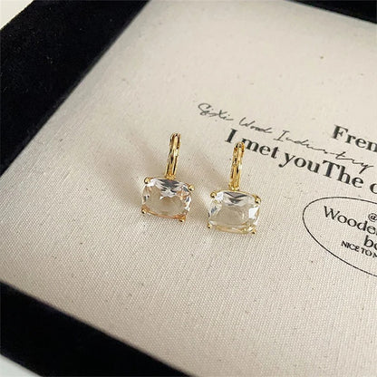 Transparent Zircon Opal Ear Cuff – Women’s Wedding & Party Jewelry Gift