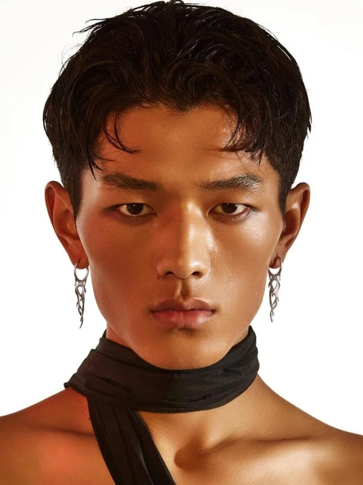 Geometric Drop Earrings Men & Women Fashion Accessories