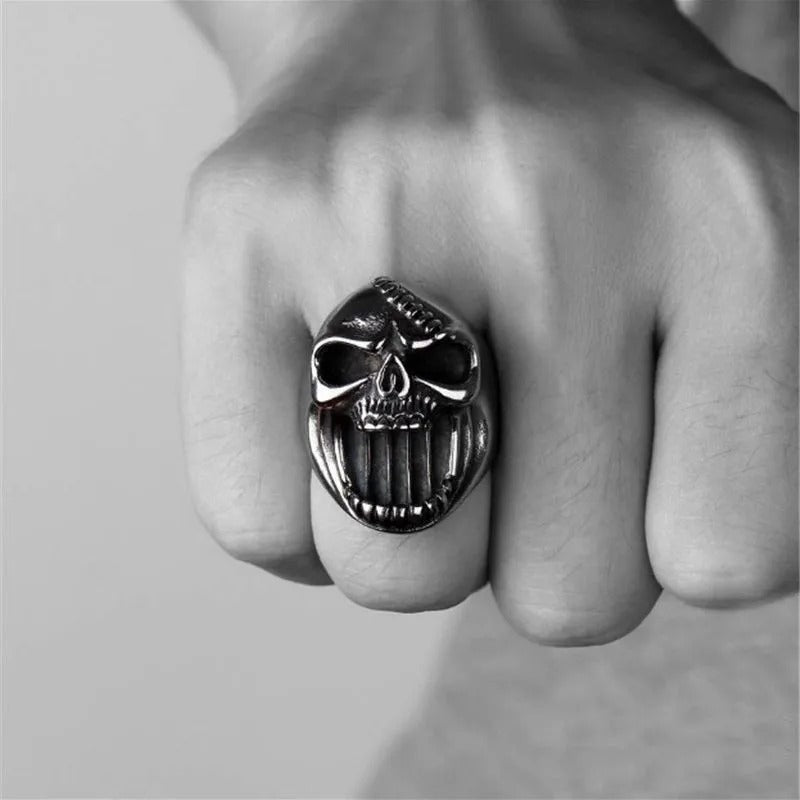 Mini Ring Bottle Opener Stainless Steel Skull Punk Finger Tool