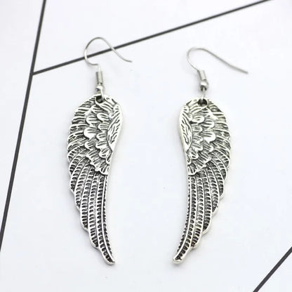 Women’s Angel Wings Dangle Earrings Vintage Fashion Party Jewelry
