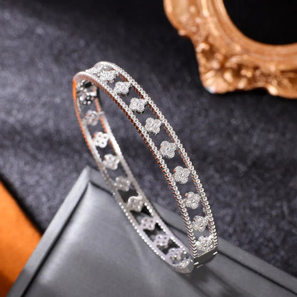 South Korea Simple Flower Bracelet Women Elegant Fashion Jewelry