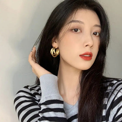 Hot Sale Vintage Clip-On Earrings Women Fashion Party Jewelry Gift