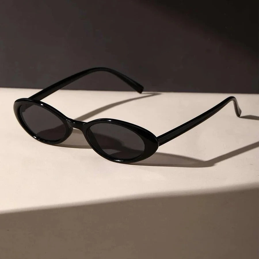 Small Oval Leopard Sunglasses Women’s Retro Fashion