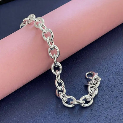 Women’s Sterling Silver Buckle Bracelet Wedding Jewelry