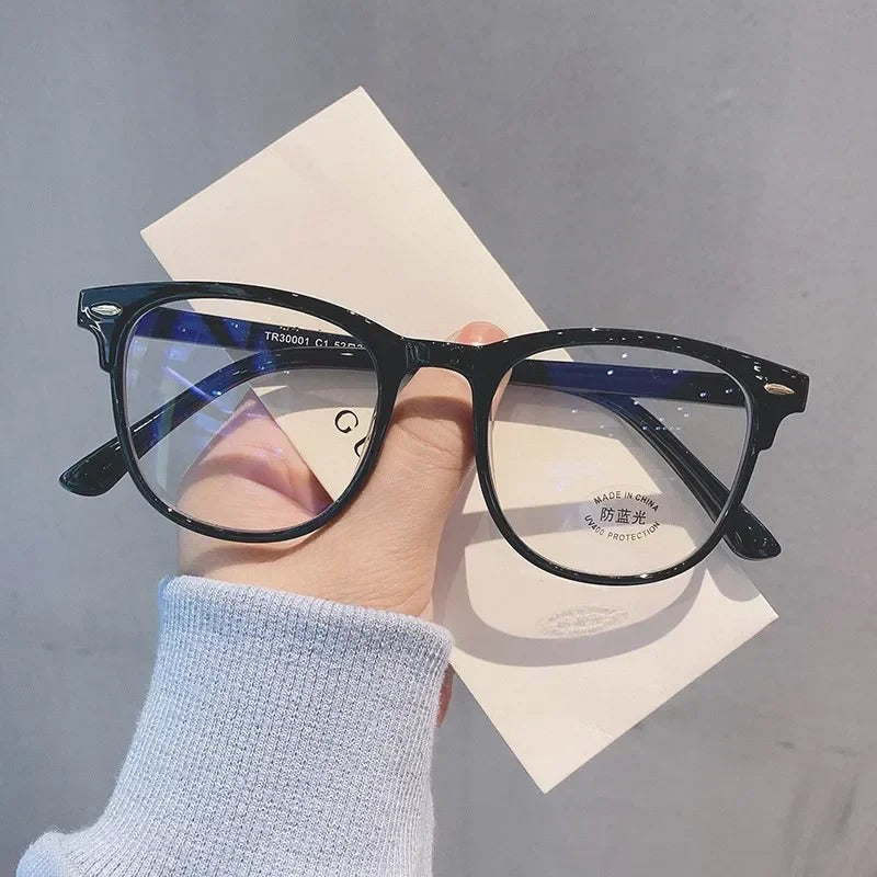 Classic Transparent Anti Blue Light Glasses Unisex Optical Lenses