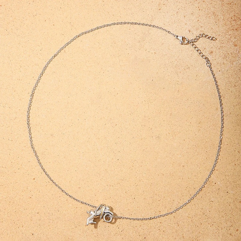 Cute Rabbits Pendants Necklaces for Women Fashion Lady Festival Gift Y2K Girls Daily Wear Party Jewelry Fancy Accessories