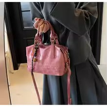 Women’s Boston Crossbody Bag Luxury PU Shoulder Tote