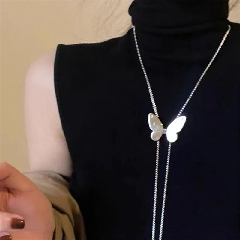 Fashion Bling Heart Crystal Tennis Chain Necklace Gold & Silver Jewelry
