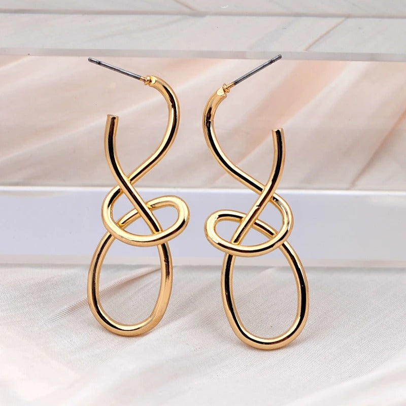 Personalized Irregular Geometry Drop Earrings Women Fashion Jewelry