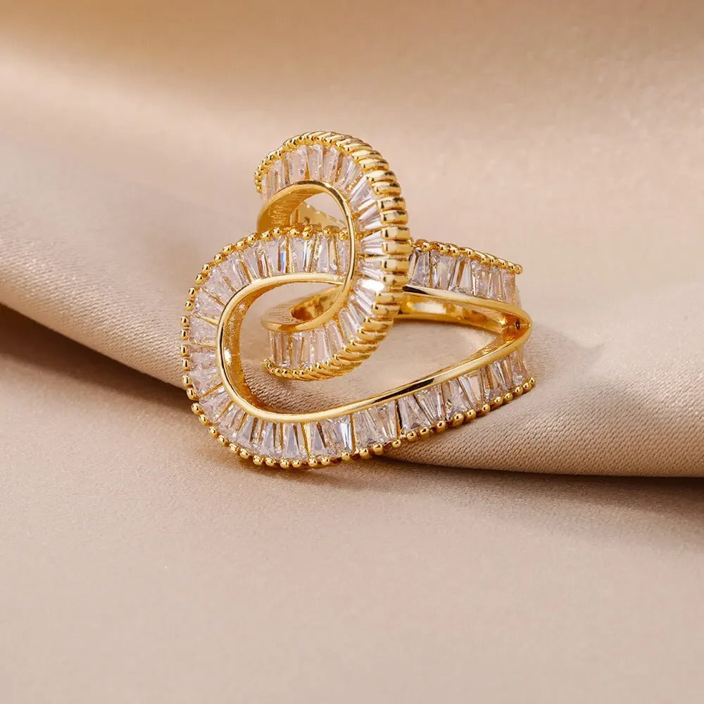 Trend Zircon Ring Wedding & Aesthetic Jewelry for Women